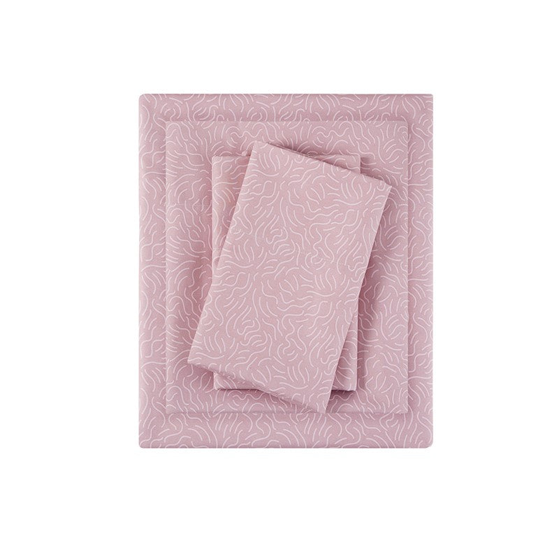 English Elm 4PCS Queen Sheet Set - 100% Polyester Microfiber, Ultra-Soft Wrinkle-Resistant Bedding with 2 Pillowcases B035P341182