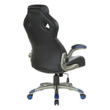 OSP Home Furnishings Ice Knight Gaming Chair Blue