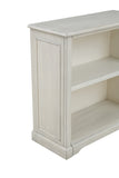 OSP Home Furnishings Country Meadows 2-Shelf Bookcase Antique White