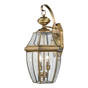 Ashford 10'' High 2-Light Outdoor Sconce - Antique Brass 8602EW/89 Thomas