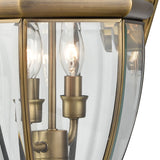 Ashford 10'' High 2-Light Outdoor Sconce - Antique Brass 8602EW/89 Thomas