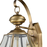 Ashford 10'' High 2-Light Outdoor Sconce - Antique Brass 8602EW/89 Thomas