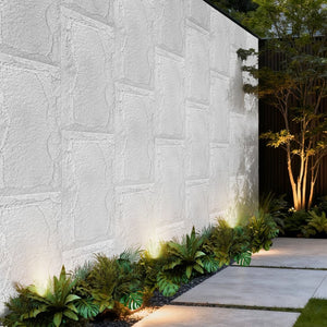 English Elm 3d Faux Stone Pu Wainscoting Panels Lightweight Waterproof Interior Accent Wall Set White Marble W347P478049