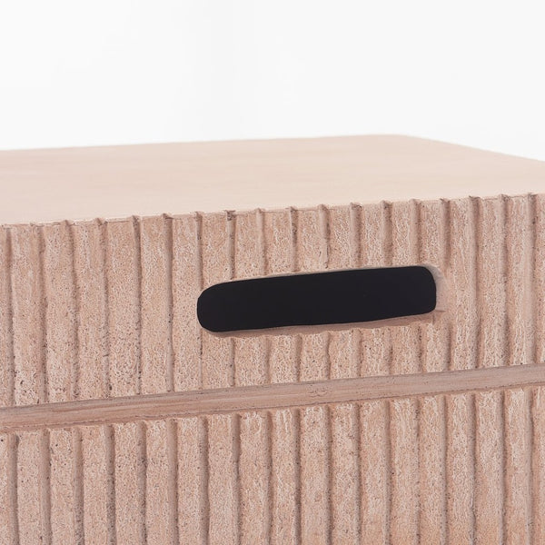 English Elm 16.15x20 Mgo Concrete Propane Tank Cover Outdoor Side Table Travertine Stone Finish N772P409038T
