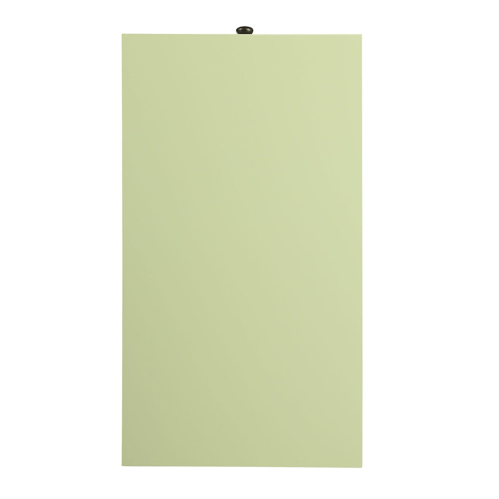 English Elm Light Green Mid-Century Accent Table with Drawer & Shelf, Compact Storage for Small Spaces, Stylish Stability B062P185682