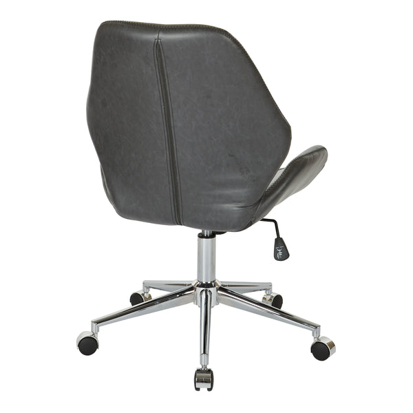 OSP Home Furnishings Chatsworth Office Chair Black