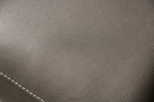 English Elm Gray Power Recliner with Zero Gravity, Extendable Footrest, Broad Armrests & Leatherette Comfort B2741P387648