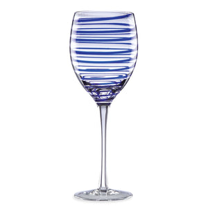 Lenox Charlotte Street Ringed Crystal Clear Wine Glasses for Modern Elegant Entertaining 863811