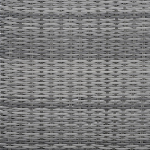 English Elm Outdoor Furniture Set: Modern Rattan Patio Set With Adjustable Recliners, Glass Tables & Ottomans N719Z000120E-GIGA