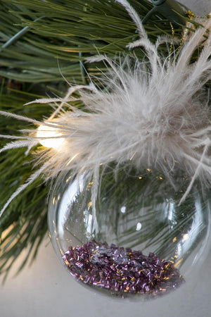 English Elm D3" Elegant Glass Christmas Ball Ornaments Set Of 12 - Timeless Holiday Decor For Any Style W2078P247922