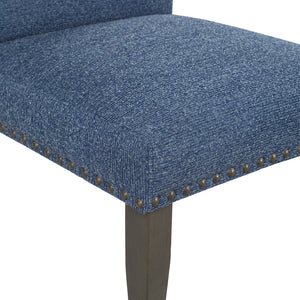 OSP Home Furnishings Hamilton Dining Chair  - Set of 2 Atlantic