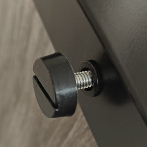 English Elm Set Of 2 Versatile Modern End Tables With Tempered Glass & Rustic Wood For Chic Living Spaces W241P246920-GIGA