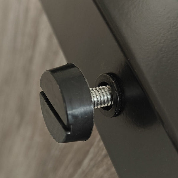 English Elm Set Of 2 Versatile Modern End Tables With Tempered Glass & Rustic Wood For Chic Living Spaces W241P246920-GIGA