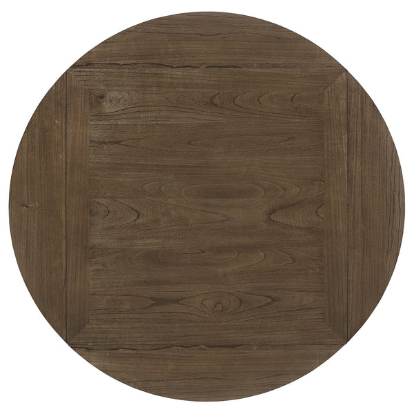 English Elm Bentley 7-Piece Counter-Height Dining Set: Rustic Cream & Nutmeg With Storage For Modern Homes B062S01035