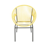 Christopher Knight Home® - Noble House - Nusa Oudoor Wicker Chair, Yellow, Set Of 2