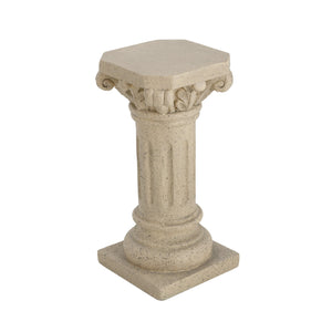 English Elm Christopher Knight Home® - Pedestal Column Plant Stand - 26.25 Inches Tall, Durable Indoor/Outdoor Display For Plants & Decor N772P261951S