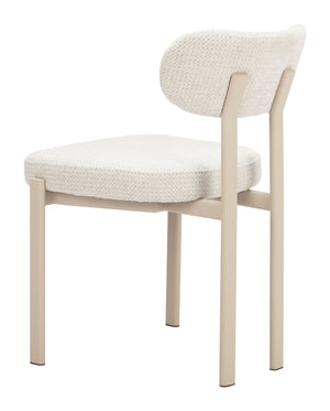 Zuo Modern Aurea Dining Chair Set Of 4 – Modern Light Gray Upholstered Seating For Stylish Hospitality Spaces Gray 100% Polyester,Plywood,Steel 110861-zuo-modern