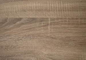 English Elm Accent C-Table Taupe Wood-Look Top with Black Metal Frame, Slide-Under Sofa End Table, Modern B2710P219233