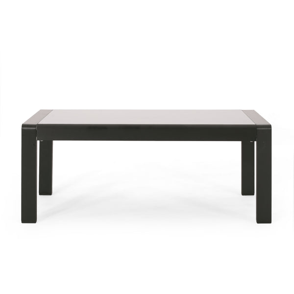English Elm Christopher Knight Home® - MAYA Grey Maya Bay KD Coffee Table — Aluminum Weather-Resistant Modern Minimalist 39.4"x23.6" 69969.00