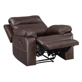 OSP Home Furnishings Bryson Recliner  Espresso