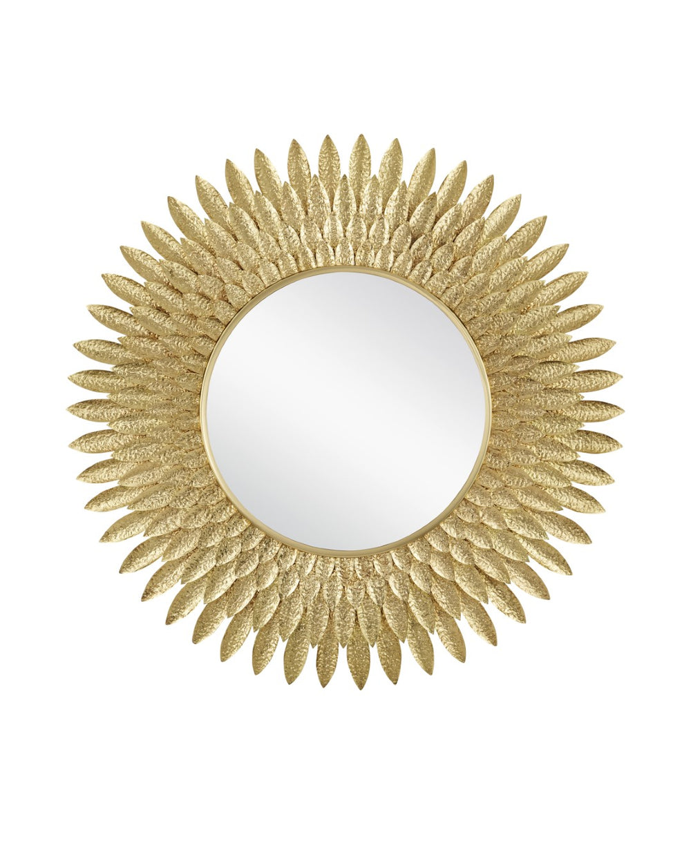 Plume Round Mirror
