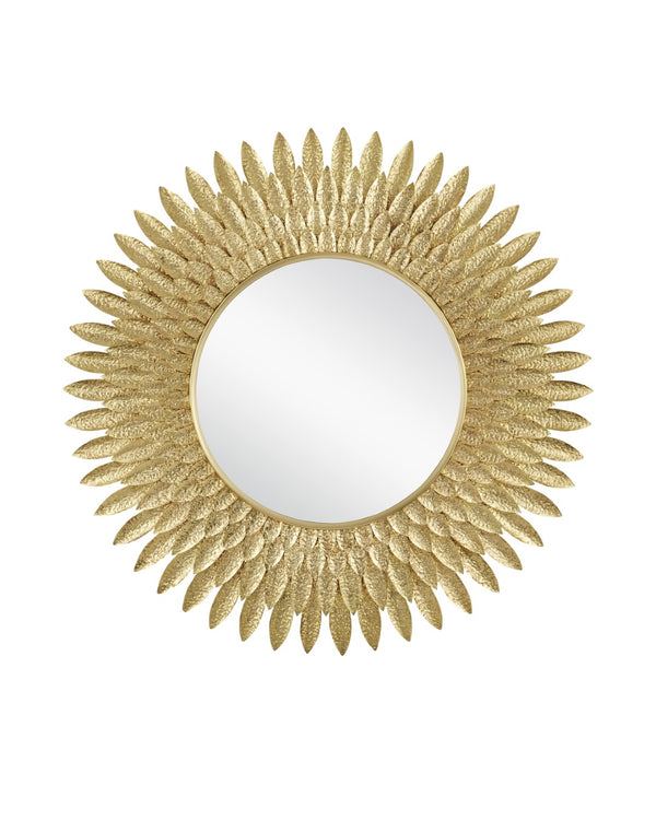 Plume Round Mirror