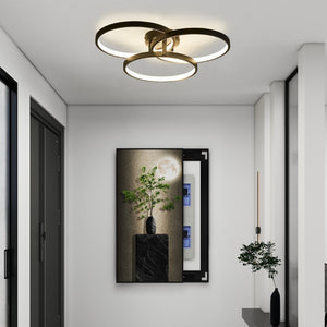 English Elm 20" K9 Crystal Tiered Chandelier 7 Light Gold Frame Glam Pendant for Dining Foyer W2312P415976
