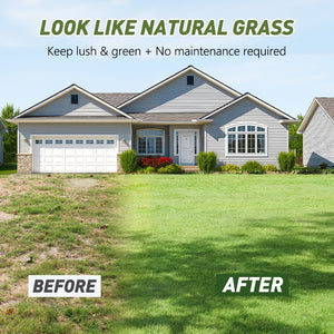English Elm Realistic Polypropylene Turf Rug Dense Blades Drainage Backing Patio Pet Safe W2896P429775