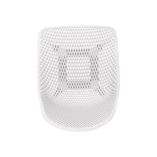 English Elm Christopher Knight Home® - POSEY Weather-Resistant Outdoor Dining Chairs Set of 4 with Perforated Diamond Mesh for Durability White 28 L x 26 W x 18.75 H N776P243037W