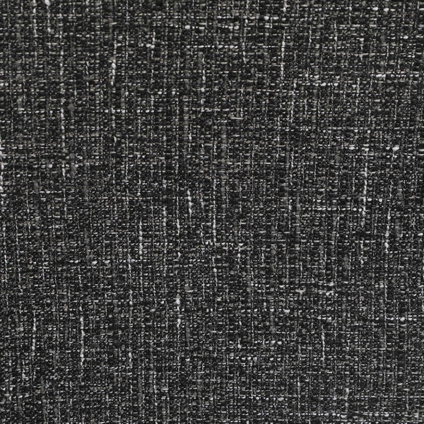 Meridian Furniture Renuar Art Deco Woven Polyester Upholstered Dining Chair with Textured Fabric for Modern Rooms Black 869Black-C