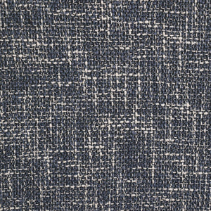Meridian Furniture Renuar Art Deco Woven Polyester Upholstered Dining Chair with Textured Fabric for Modern Rooms Blue 869Blue-C