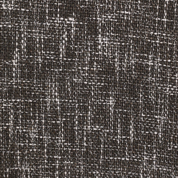 Meridian Furniture Renuar Art Deco Woven Polyester Upholstered Dining Chair with Textured Fabric for Modern Rooms Brown 869Brown-C