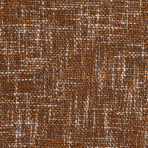 Meridian Furniture Renuar Art Deco Woven Polyester Upholstered Dining Chair with Textured Fabric for Modern Rooms Cognac 869Cognac-C
