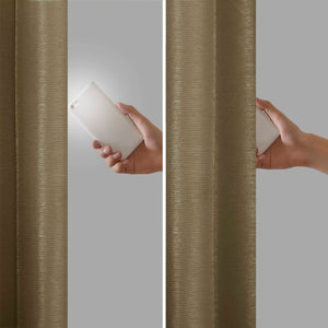 JLA Home Madison Park - Twist Faux-Silk Total Blackout Curtain Panel with Thermal Foam Liner, OEKO-TEX, Easy Twist-Tab Rod-Friendly MP40-7406