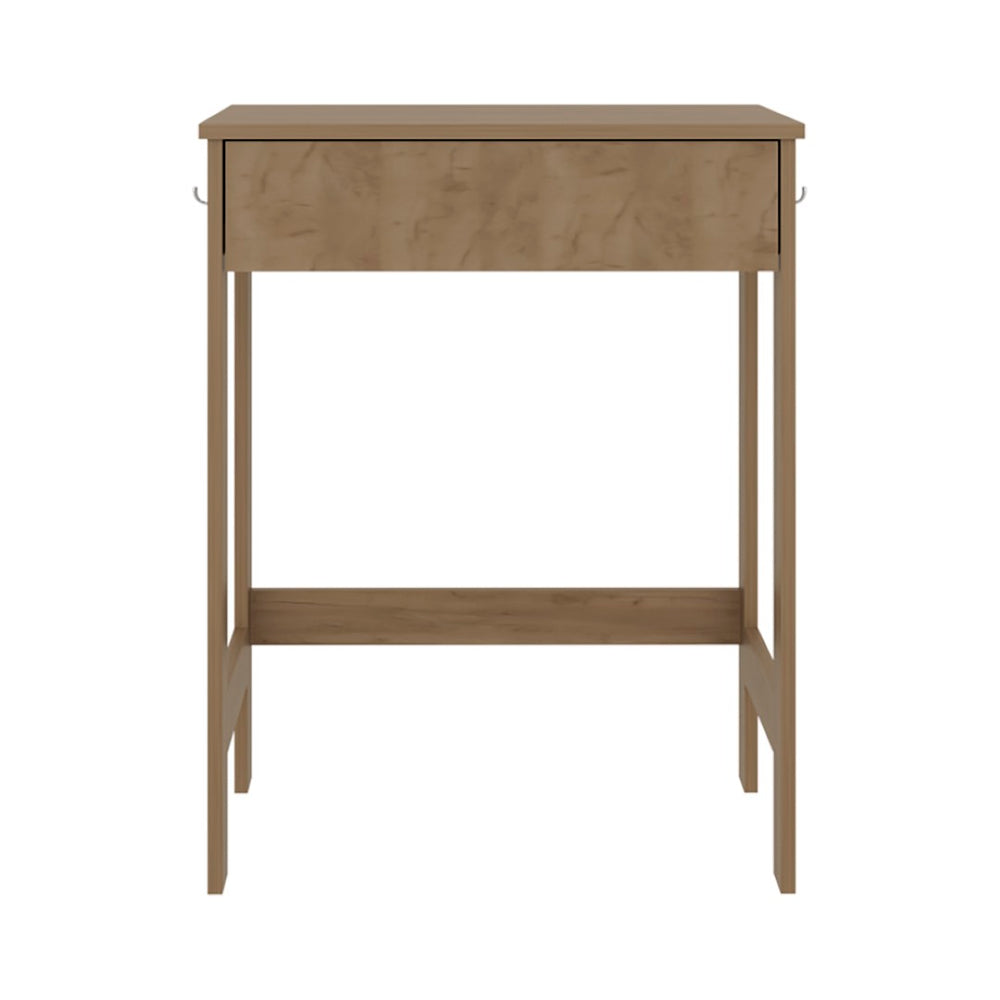 English Elm Lebam Compact Writing Desk with Drawer for Small Spaces Modern Home Office B092P390611