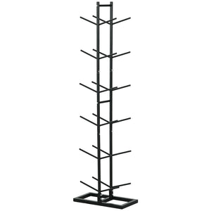 English Elm Soozier Vertical Steel Ball Tower Organizer Holds 12 for Gym Garage or Classroom W2225P217771