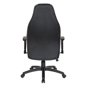 OSP Home Furnishings Commander Gaming Chair Grey