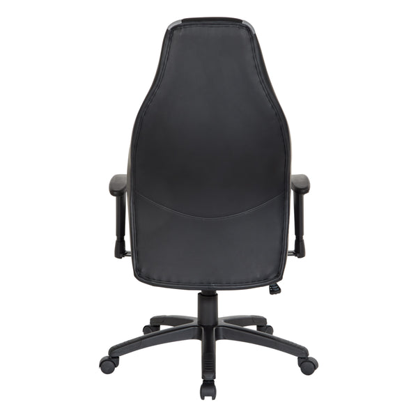 OSP Home Furnishings Commander Gaming Chair Grey