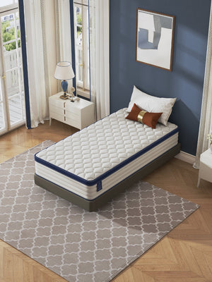 English Elm Ad-004-4 King Mattress 12 Inch Deep Contouring Support for Restful Couples Sleep W3127P457679