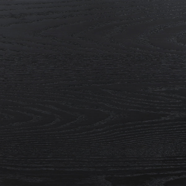 English Elm Mason Black 5-Drawer Chest – Stylish Storage Solution With Fluted Accents For Modern Bedrooms B062P354069