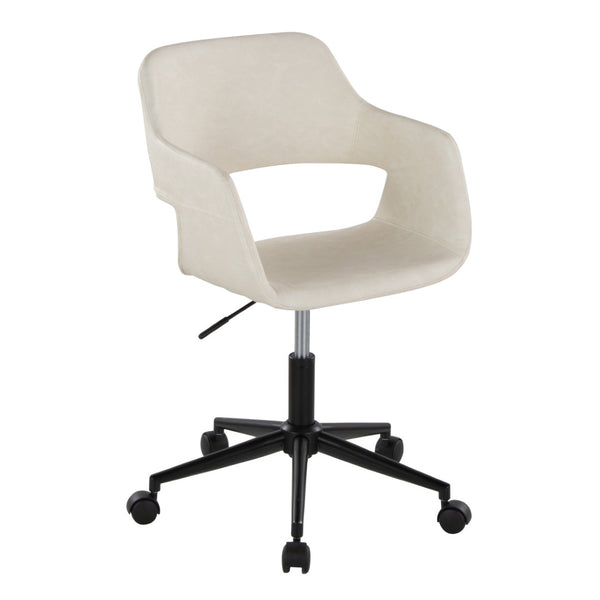 English Elm Contemporary Sculpted Low Back Task Chair with Chrome Base for Home Office B202P223917