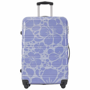 English Elm Hardshell Polycarbonate Luggage Set Three Piece Tsa Lock Spinner Travel Suitcases Blue N732P306618C