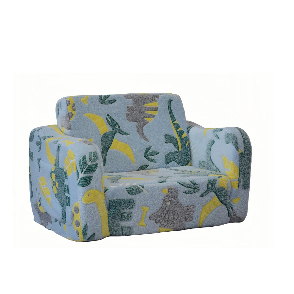 English Elm Toddler Modular Foam Play Couch Set for Kids — Compact Foldable Baby Sofa, Safe Durable, Easy-Clean (14.96x7.68x7.68) W1183P229938