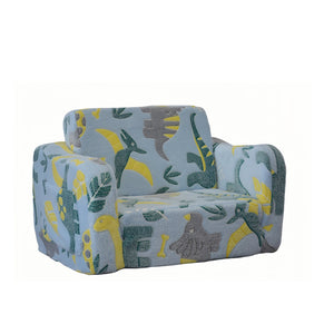 English Elm Toddler Modular Foam Play Couch Set for Kids — Compact Foldable Baby Sofa, Safe Durable, Easy-Clean (14.96x7.68x7.68) W1183P229938