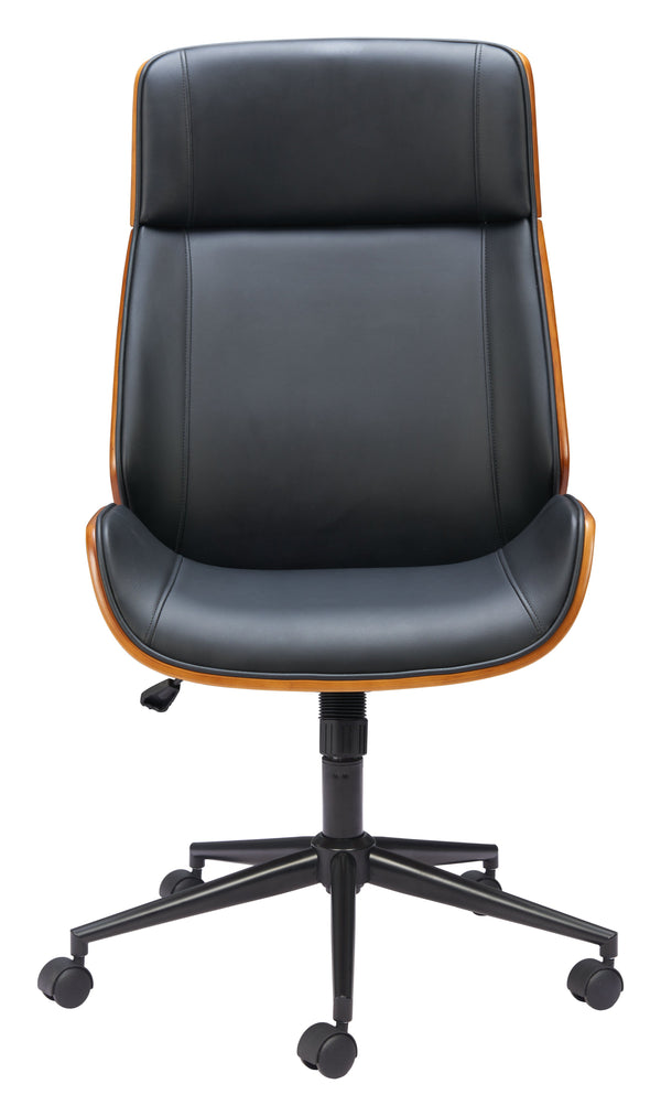 Zuo Modern Flex High Back Office Chair – Stylish Modern Design For Home Or Office, Premium Quality & Comfort Black 100% Polyurethane,Plywood,Steel 110559-zuo-modern