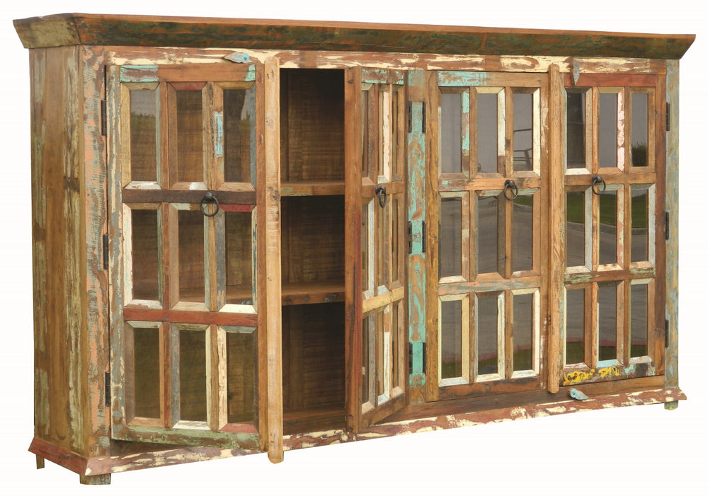 Moti Trinidad 4-Door Glass Buffet 87009004