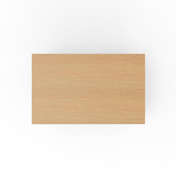 Origins Flo Nightstand - Elegant Mahogany & Oak Veneer Design With Soft-close Drawers For Timeless Charm Natural Mahogany Solids & Oak Veneer 8700nat-02