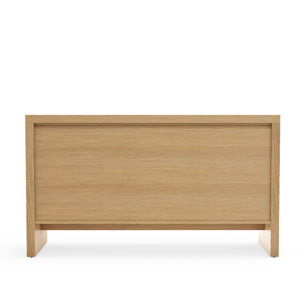Origins Flo Collection 6-drawer Dresser: Timeless Mahogany And Oak Veneer Storage Solution For Your Bedroom Natural Mahogany Solids & Oak Veneer 8700nat-03