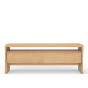 Origins Flo Tv Console - Elegant Mahogany And Oak Veneer Design With Ample Storage For A Stylish Living Room Natural Mahogany Solids & Oak Veneer 8700nat-20