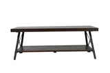 Wallace & Bay Douglas Brown Coffee Table - Modern Rustic Style, Easy Assembly, 48.00 x 24.00 x 17.80 Dimensions